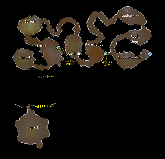 Kurask Guide Osrs / Cave horror Old School RuneScape Wiki FANDOM powered by...