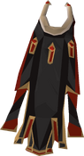 Zamorak max cape detail