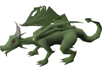 Image result for green dragon osrs