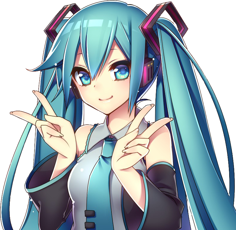 Résultat de recherche d'images pour "hatsune miku"