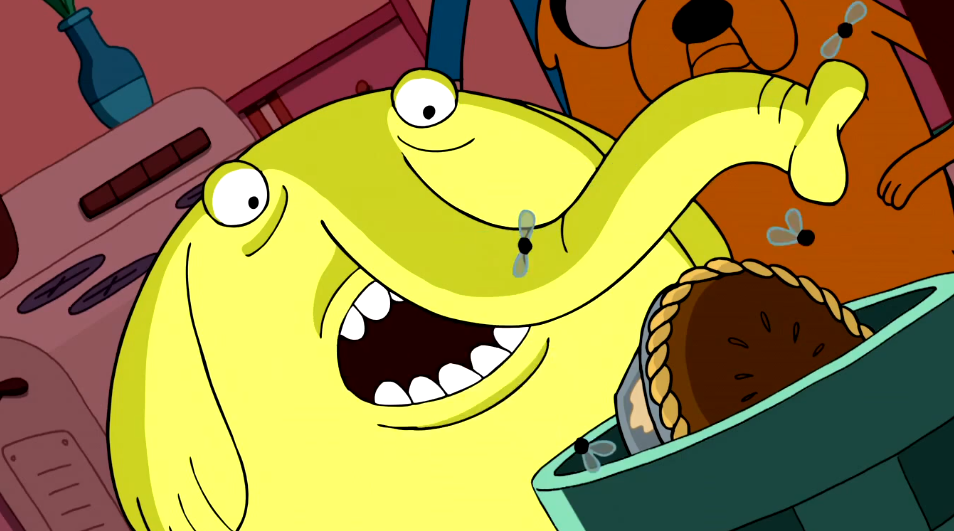 Image - S1e4 Tree Trunks throws away apple pie.png | Adventure Time