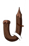 Curved stake