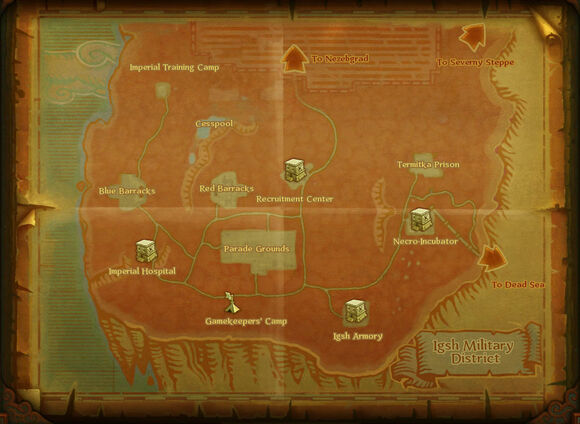 Map igsh military district