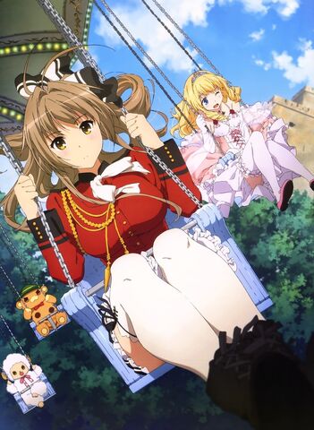 Sento and Princess Latifah http://amaburi.wikia.com/wiki/File:Amagi_brilliant_park-Isuzu_Sento_3.jpg