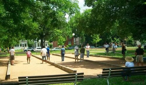 American petanque players
