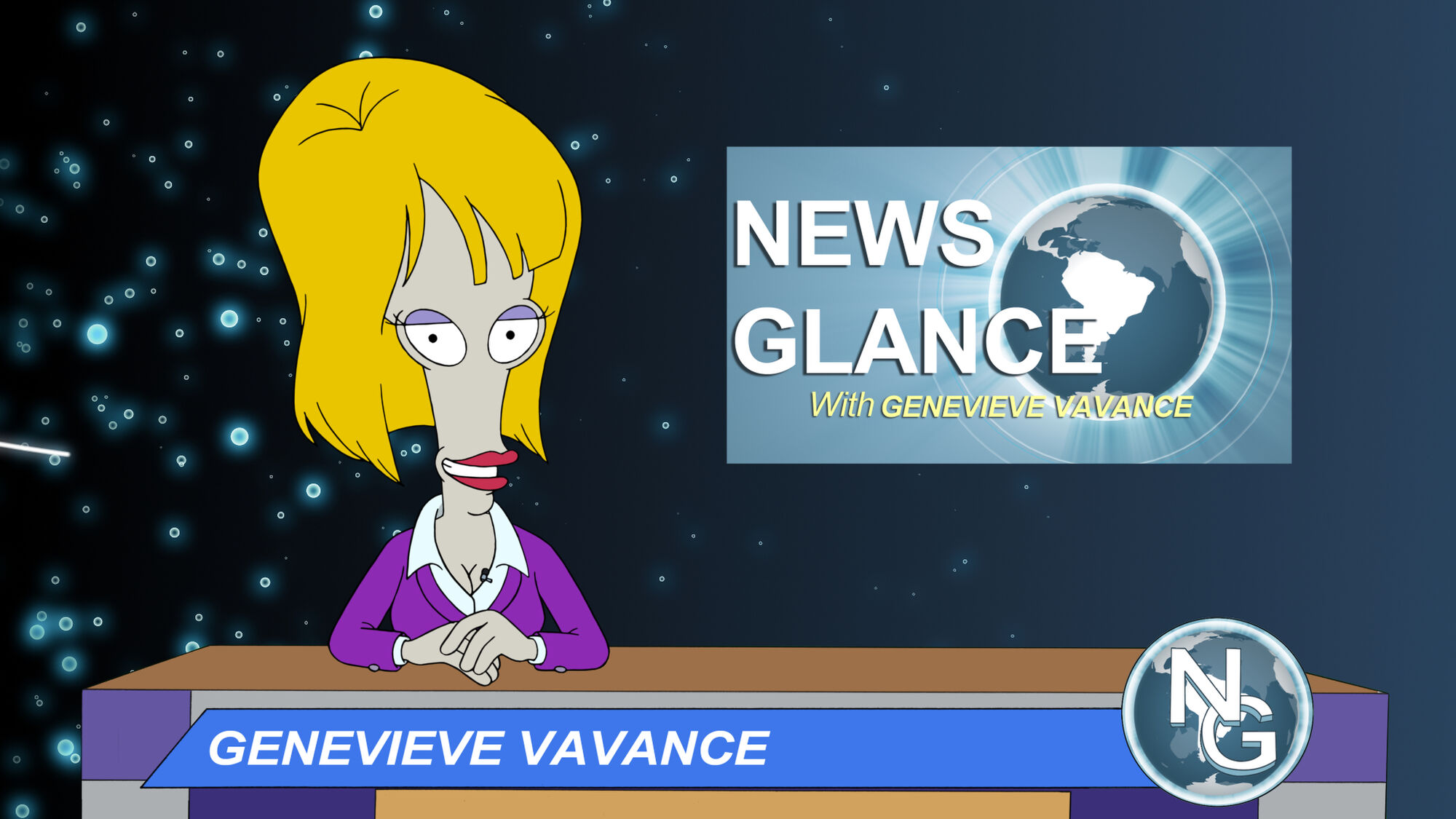 News Glance With Genevieve Vavance | American Dad Wikia | FANDOM