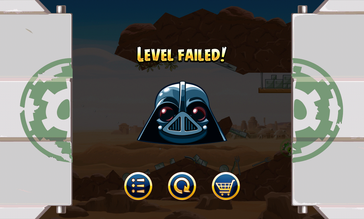 Gallery of Angry Birds 2 Level Failed.