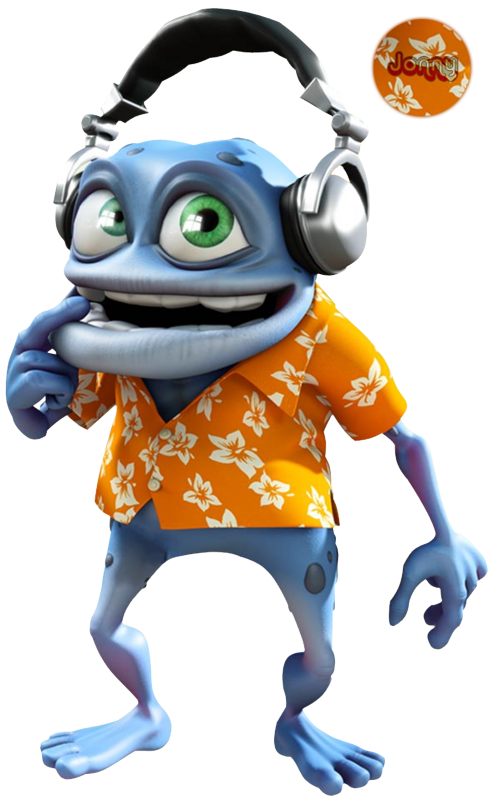 crazy toad clipart