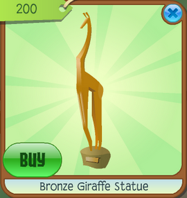 Bronze Giraffe Statue | Animal Jam Wiki | Fandom powered by Wikia