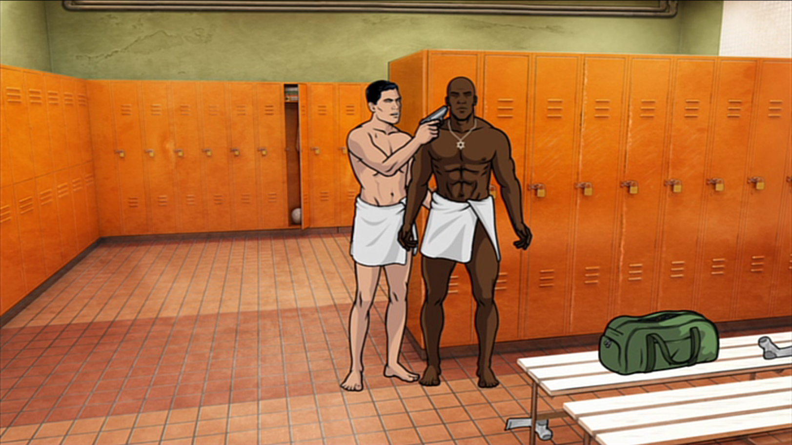 gay men in the lockeroom bergdahl gay