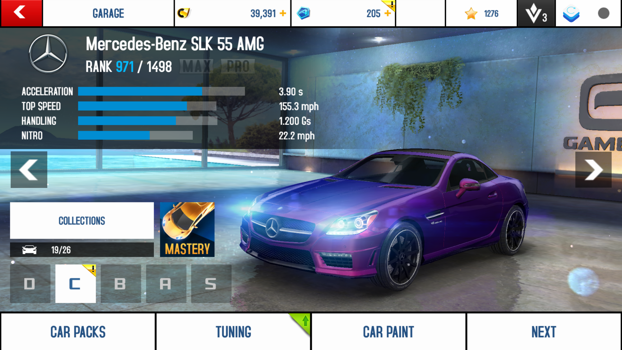 Mercedes Benz Slk 55 Amg Performance Stats Asphalt Wiki