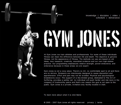 gym jones