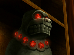 Monkey statue