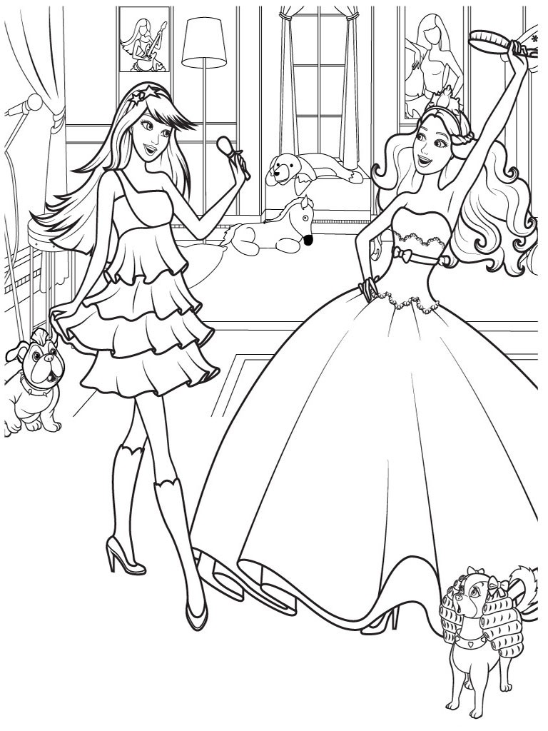 Image - Free-colouring-pages-free-printable-barbie ...