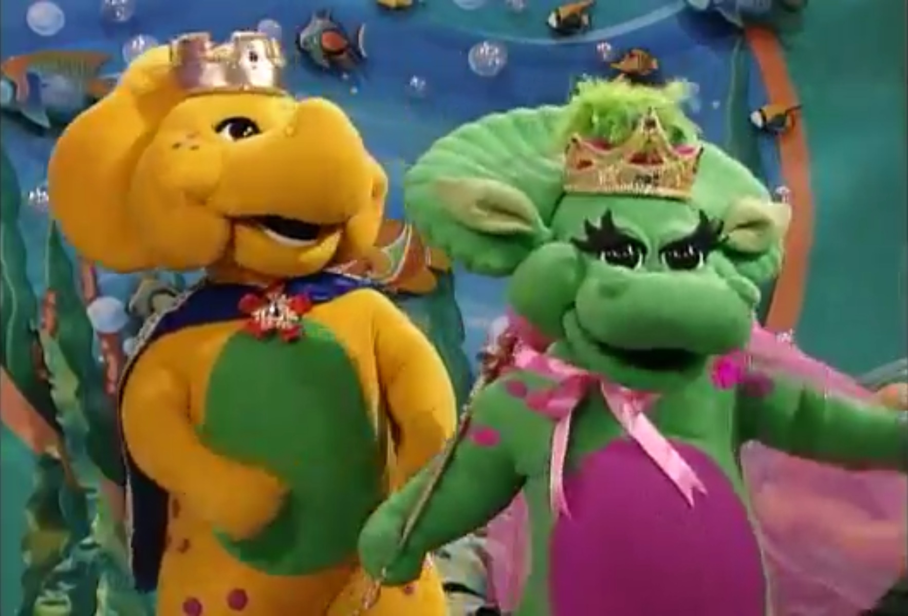 Image  King BJ and Queen Baby Bop  S&DWB.jpg  Barney Wiki  FANDOM