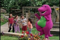 barney dancing come join won 2003 wikia wiki