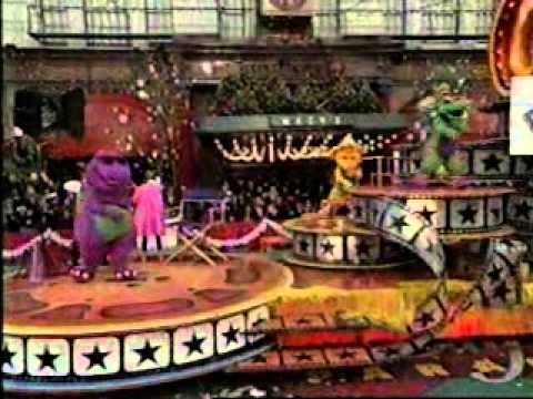 Video - Barney in the 1997 Macy's Thanksgiving Day Parade ...
