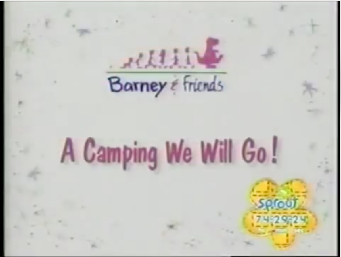 A Camping We Will Go! Barney&Friends Wiki FANDOM powered by Wikia