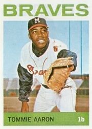 Tommie Aaron topps 1964