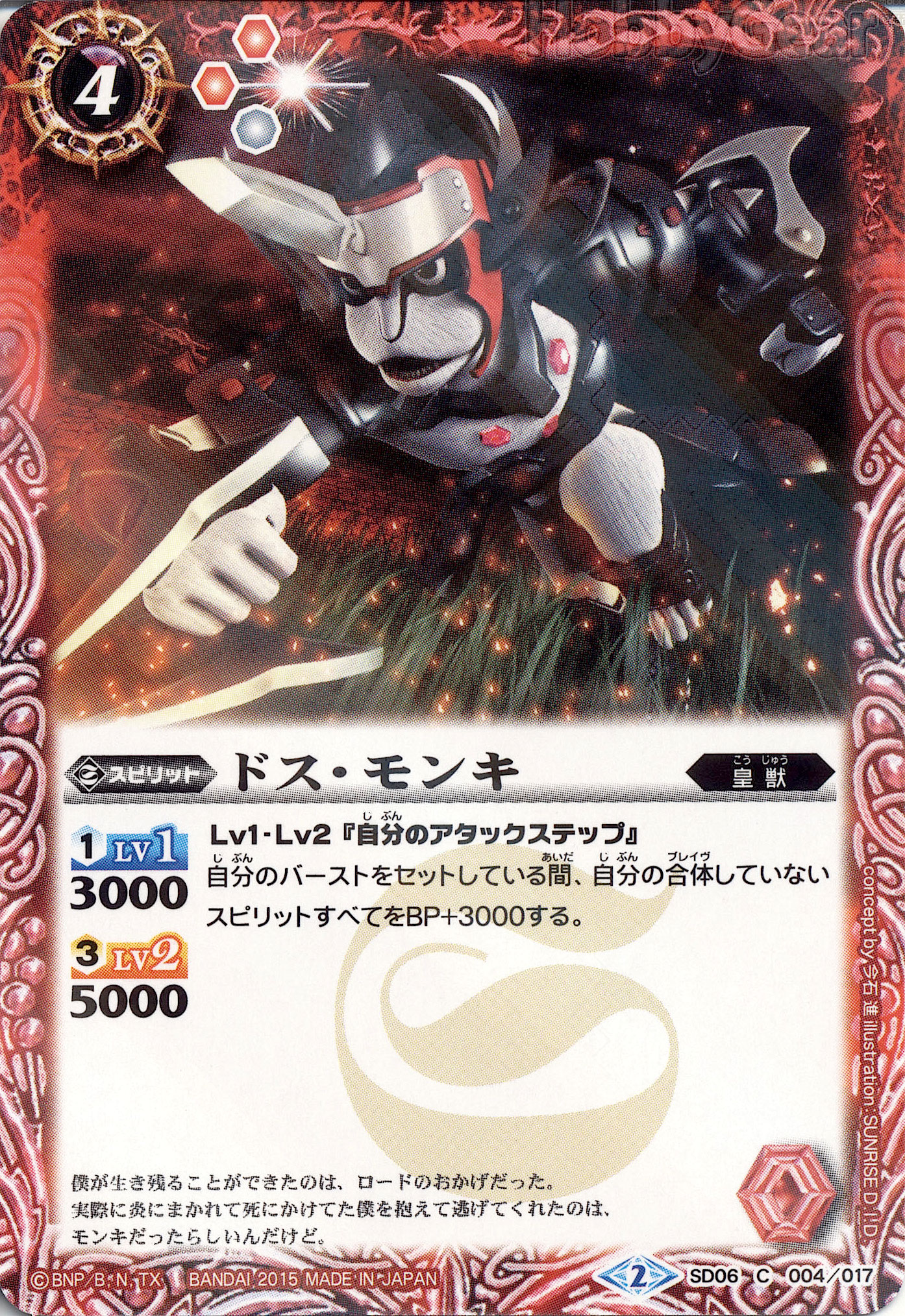 種類:Spirit/造型:今石進/插圖:SUNRISE_D.I.D.