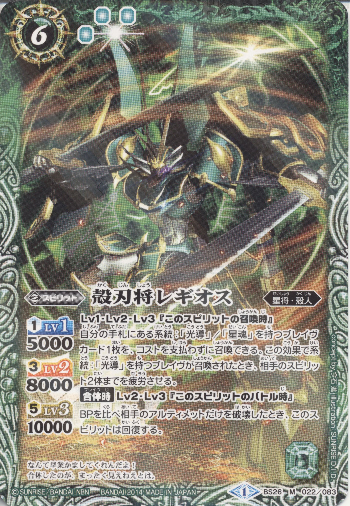 種類:Spirit/造型:今石進/插圖:SUNRISE_D.I.D.