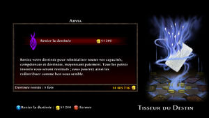 TISSEUR DU DESTIN COUT