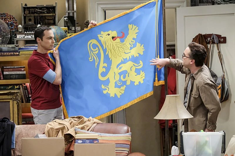The Official Apartment 4A Flag The Big Bang Theory Wiki Fandom