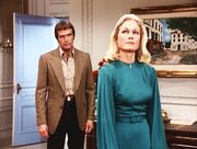The Western Bloc meets the East Bloc - Countess Lysandra Korischeva and Steve in The Modonna Caper