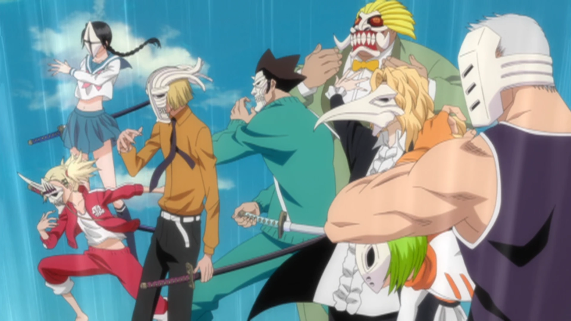 Image result for bleach anime vizard