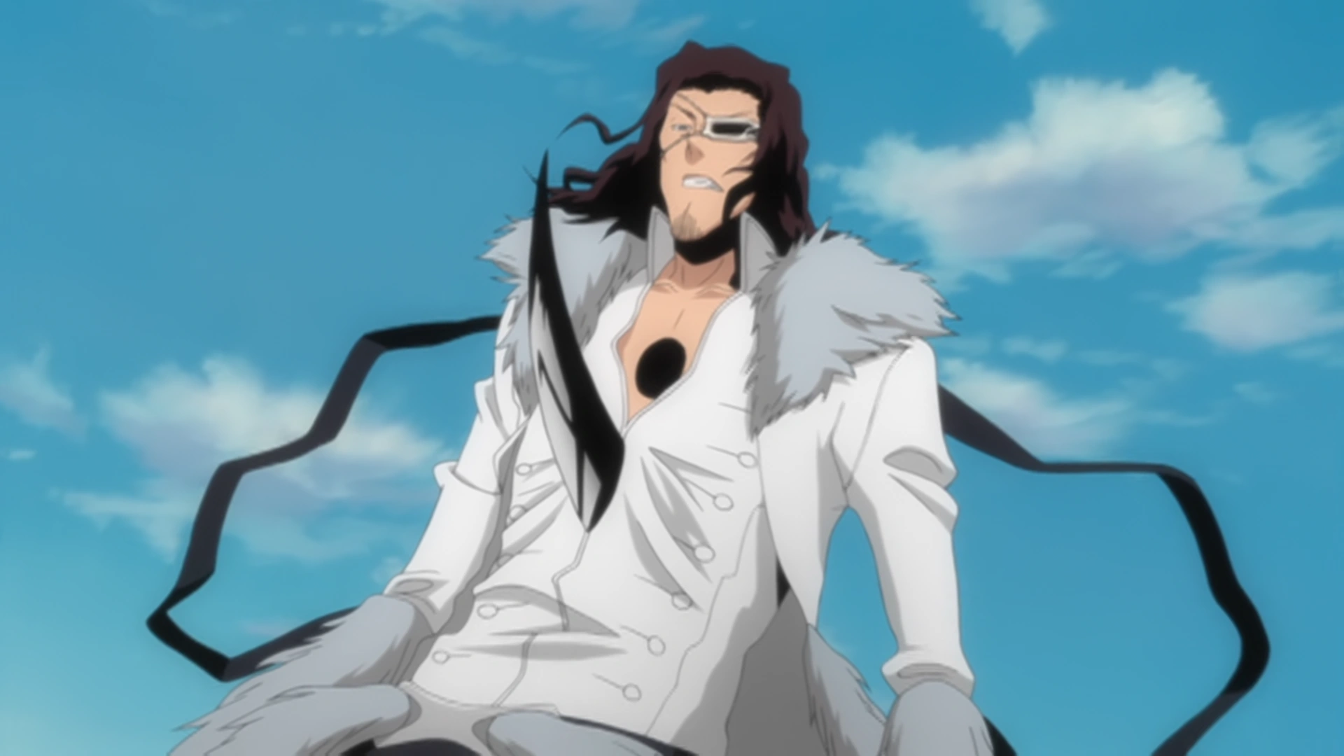 Image Shunsui Stabs Starrk.png Bleach Wiki Fandom powered by Wikia