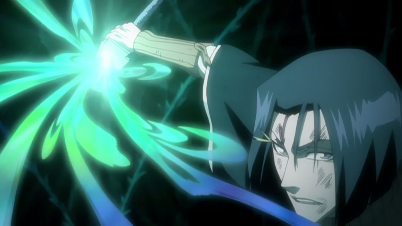 Kuroszaki Icsigo s kardjnak szelleme, Zangecu a Bleach cm animbl.