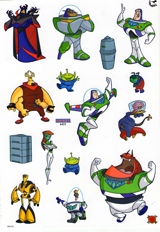 buzz lightyear star command characters