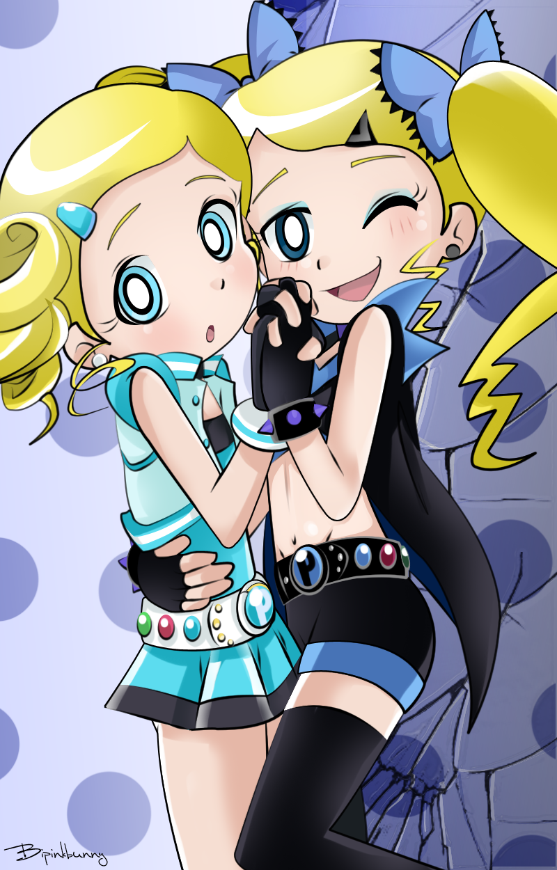Image My Other Self Bubbles And Brat Z By Bipinkbunny D7iu9fopng The Powerpuff Girls