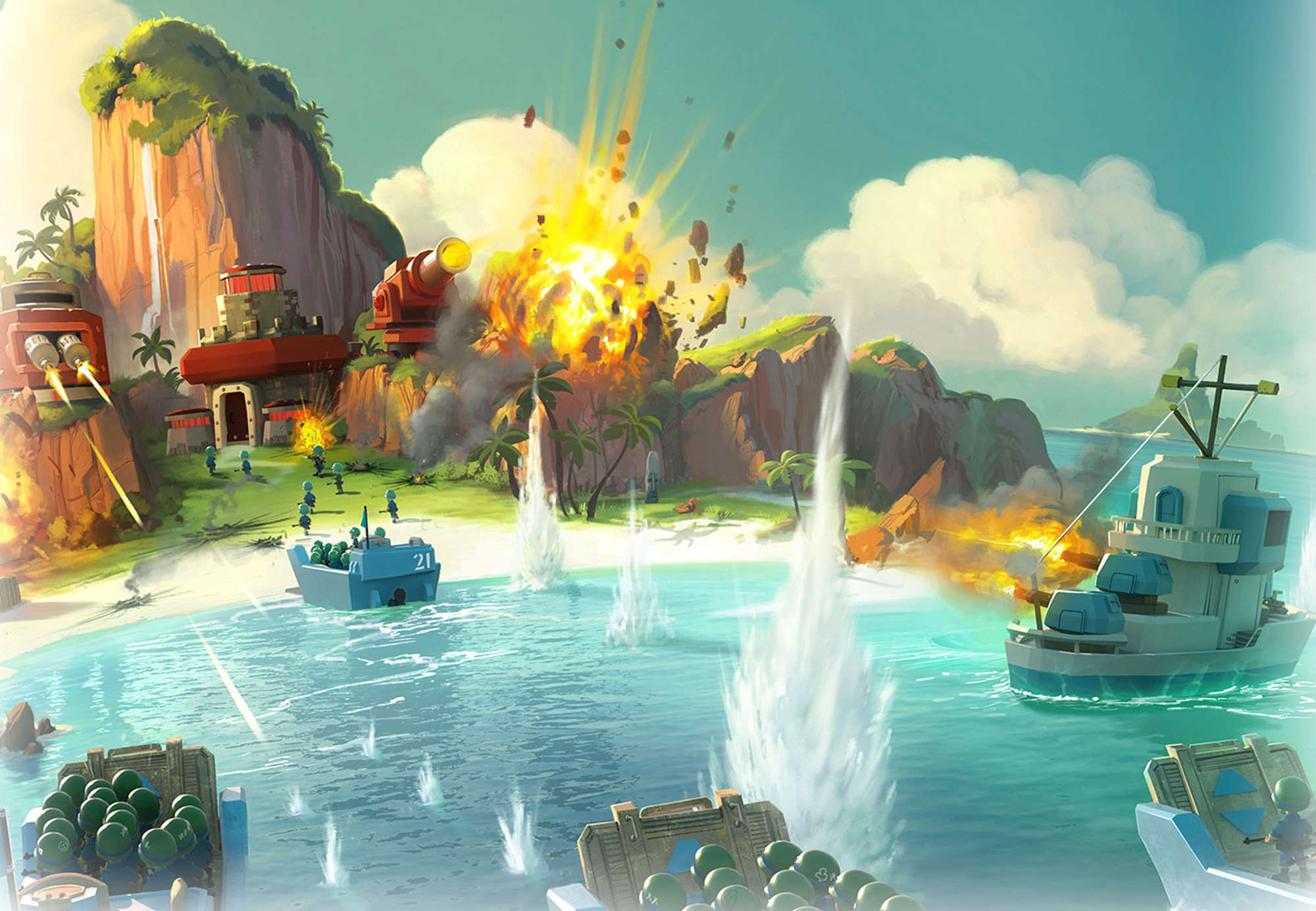 Image - Wiki-background | Boom Beach Wiki | Fandom powered by Wikia