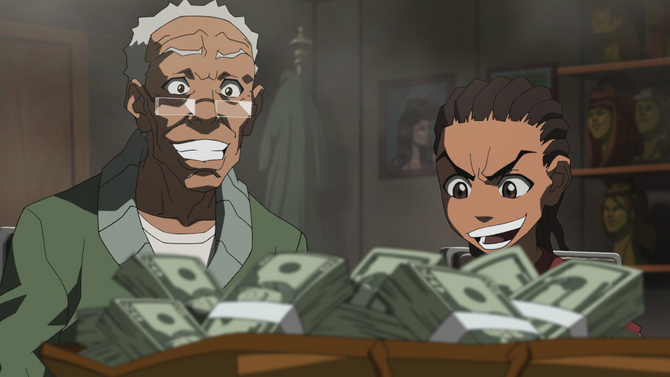 Agree, the Boondocks and adult swim Suggest you Boondocks and adult swim