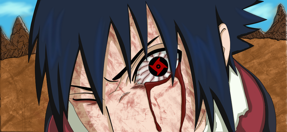 Imagen - Sasuke preparándose para usar Amaterasu.png | Wiki Burijji