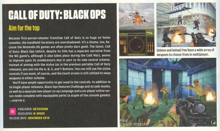 call of duty black ops ds wiki first mission