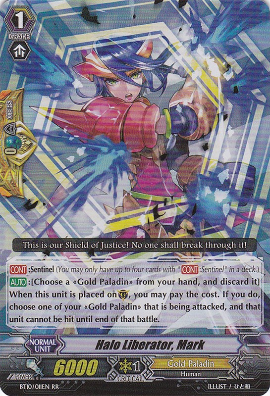 Cardfight!! Vanguard Clan of the Day: Gold Paladin Latest?cb=20131209023625