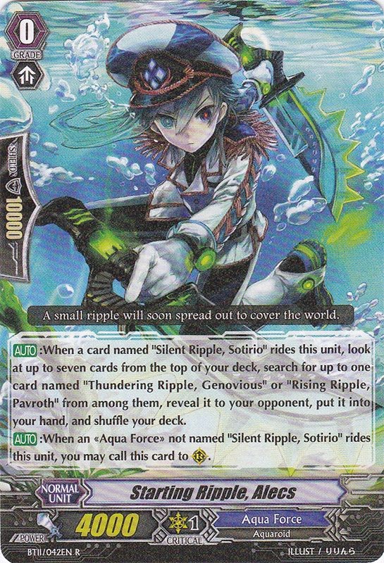 Deck "Aqua Force Ripple" at Trade Cards Online