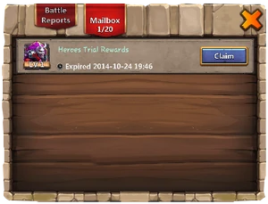 Herói julgamento recompensa