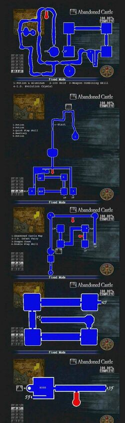 Abandoned Castle Map