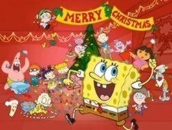 Nicktoon Christmas artwork