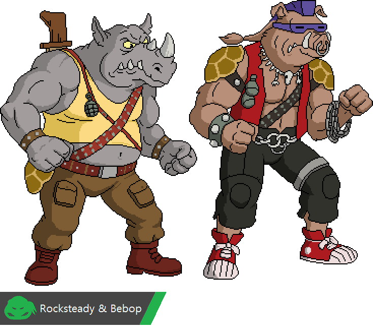 Rocksteady & Bebop | Chronicles of Illusion Wiki | Fandom powered by Wikia