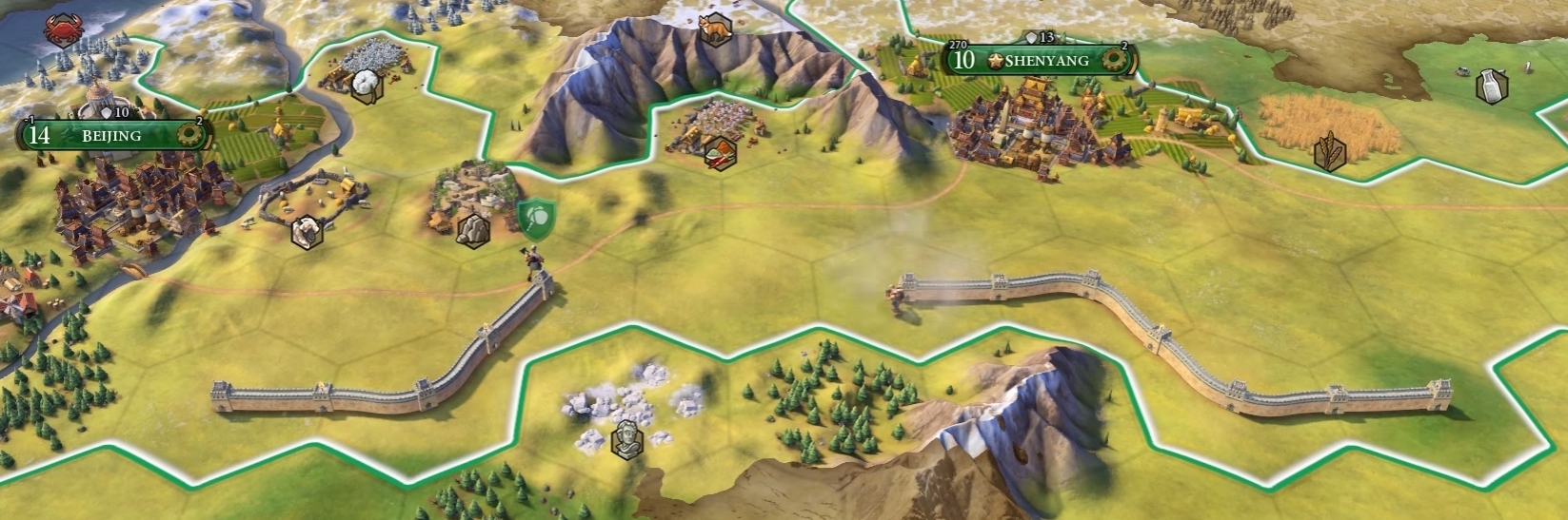 Image - Builders building The Great Wall (Civ6).jpg | Civilization Wiki