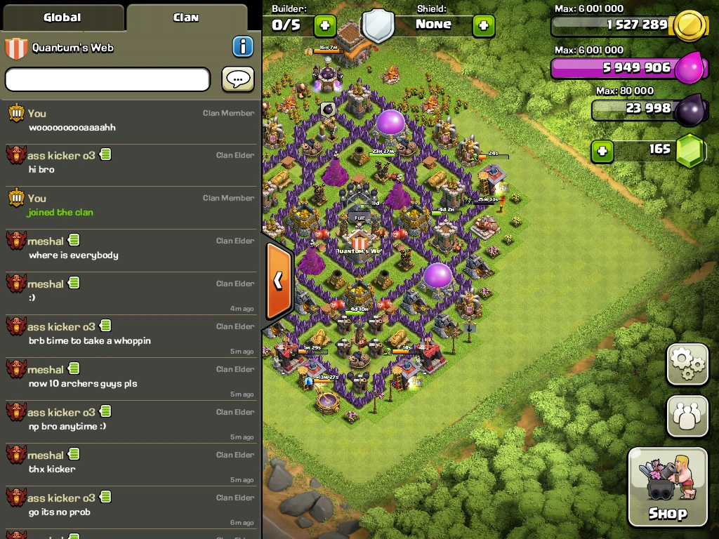 Image Clan chat Clash of Clans Wiki FANDOM powered