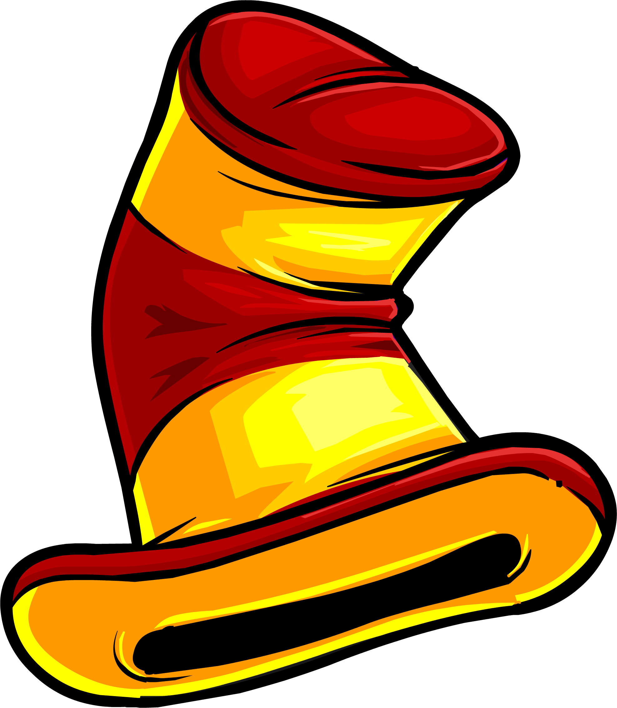 Red and Yellow Stripey Hat | Club Penguin Wiki | Fandom ...
