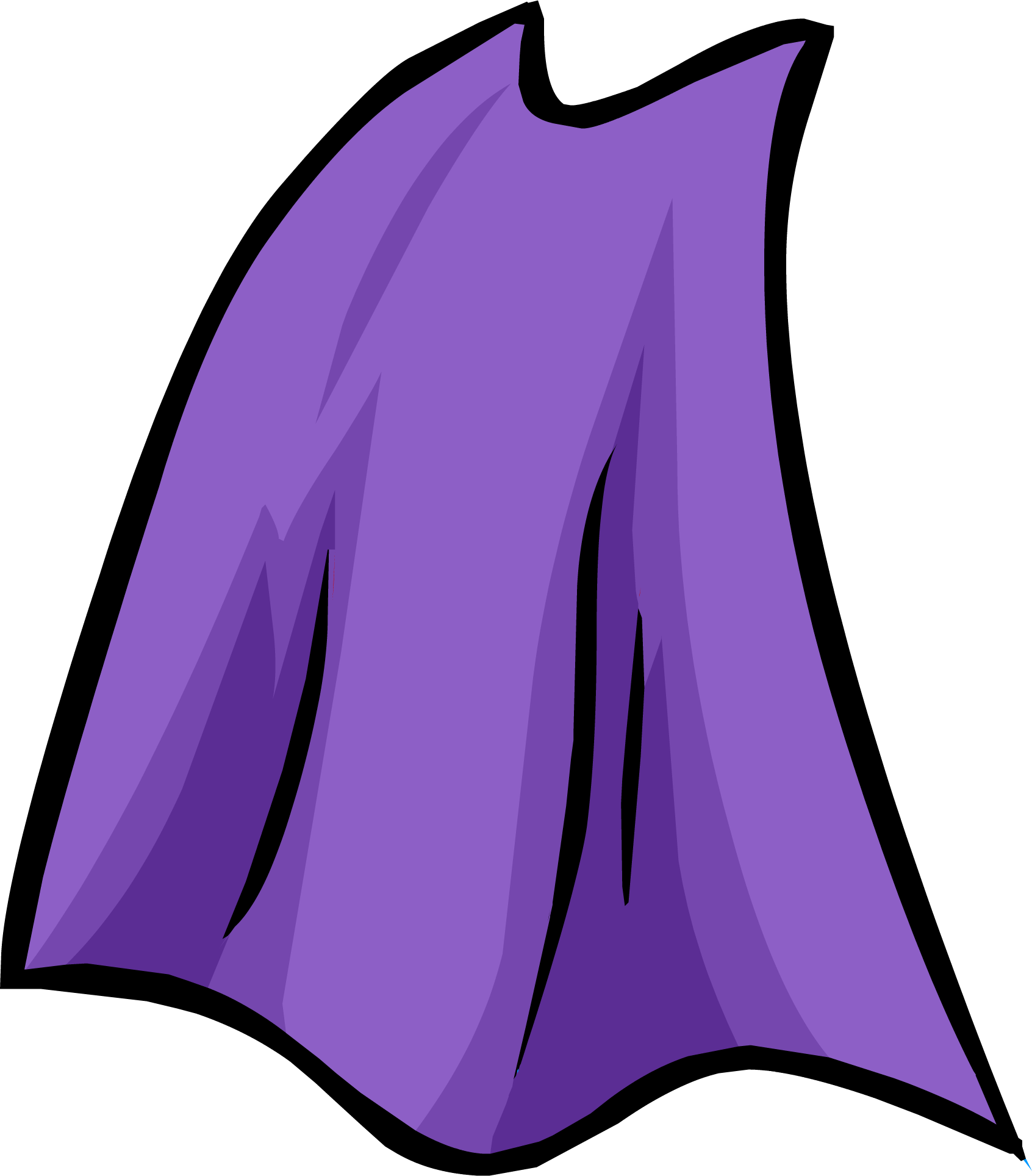 Purple Cape | Club Penguin Wiki | FANDOM powered by Wikia