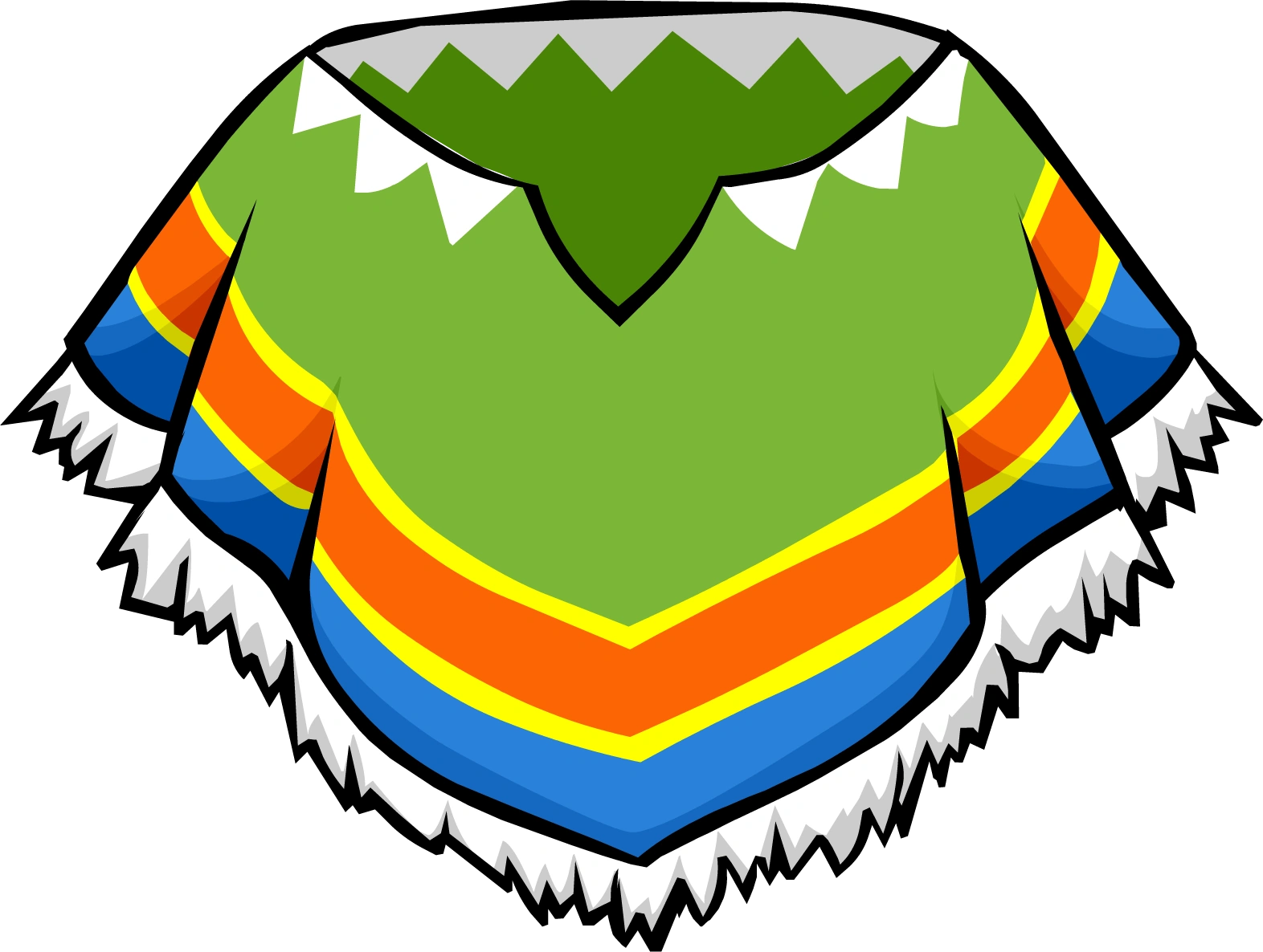 Image - Winter Poncho icon ID 764.png | Club Penguin Wiki | Fandom