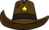 Puffle Care icons Head Sheriffstetson