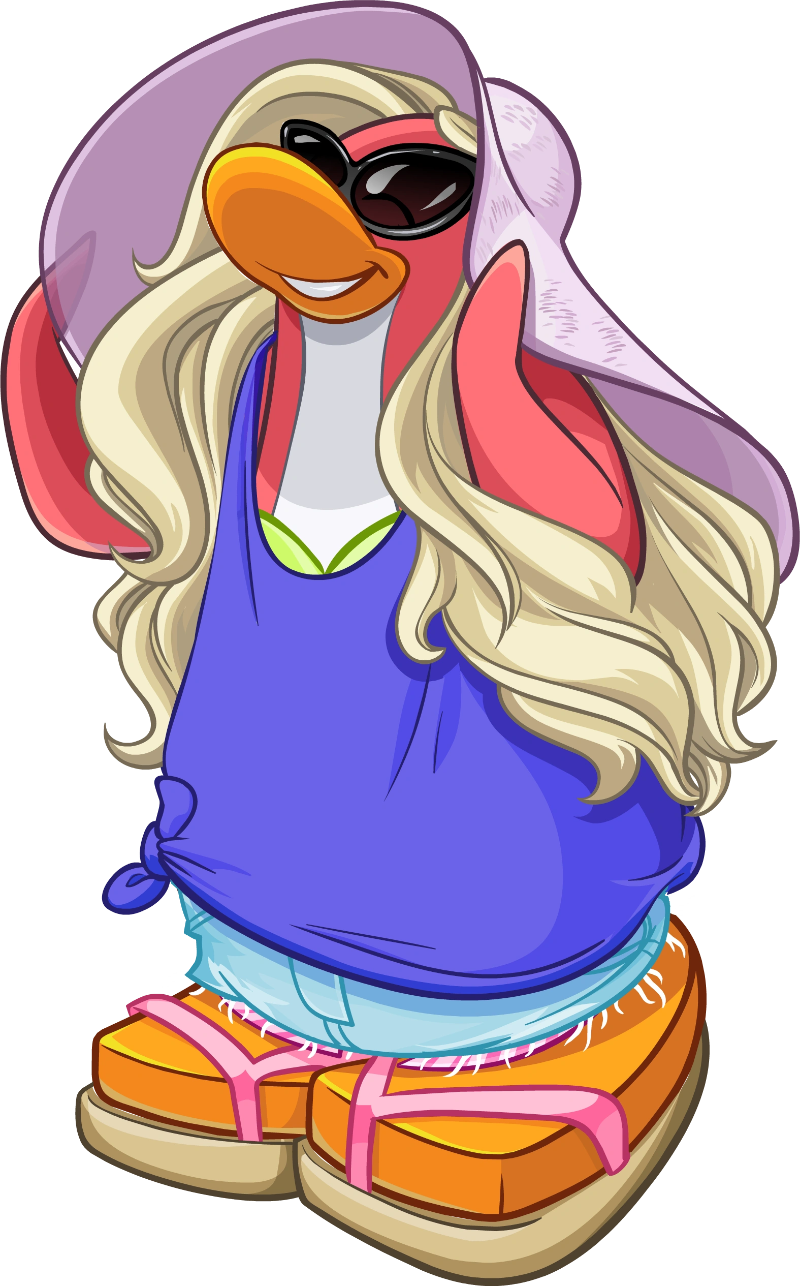 Beach Ready Outfit Club Penguin Wiki FANDOM powered by Wikia